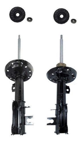 Kit 2 Amortiguadores Delanteros Spin 2012/ Cazoletas Crapodi