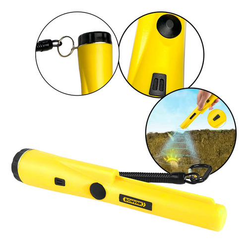 Detector De Metais Portátil Tipo Pointer Profissional