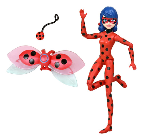 Miraculous Muñeca Ladybug Paris Wings
