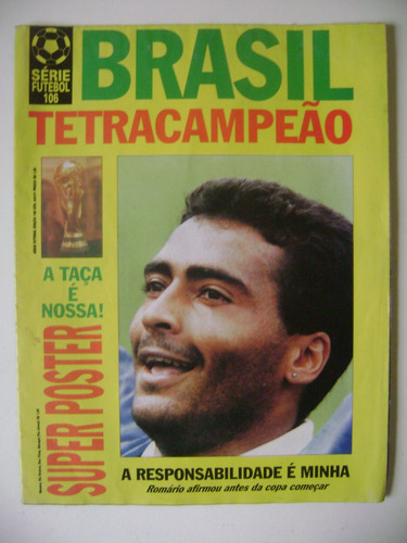 Mundial U.s.a 94- Brasil Campeon-revista Poster-