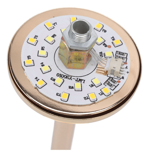Lámpara De Mesa De Plumas Interruptor Táctil Usb Lámpara