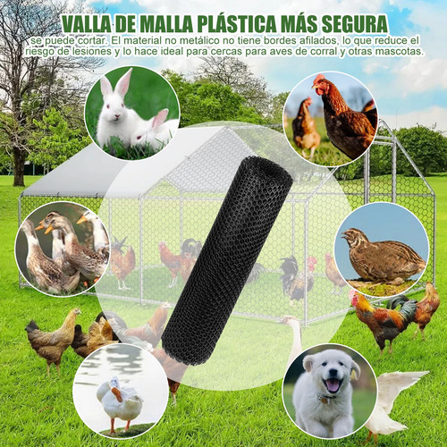 0.4m X10m Red Para Mascotas Para Jardín Y Balcón