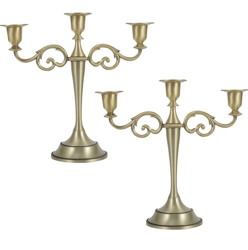 Candelabro Portavelas Candelabro De L De 3 Brazos Cande...