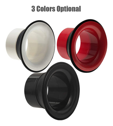 Imagem 5 de 6 de Bumbo Enhancer Ajustável Abs Rubber Bass Drum
