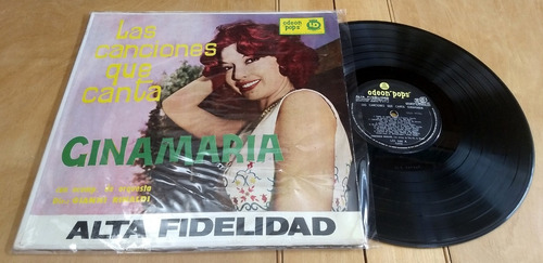 Ginamaria Hidalgo Las Canciones Que Canta Lp Disco Vinilo