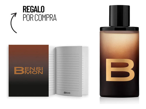 Set Perfume Hombre Bensimon Bold Edp 100 Ml + Cuaderno Bold 