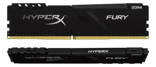 Memoria Ram Kingston Hyperx Fury 16 Gb Ddr4 3200mhz Negro