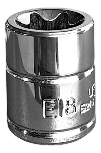 Dado Torx Corto Medida E18 Cuadro 3/8 PuLG Urrea