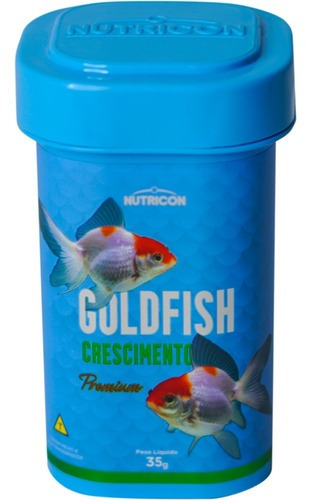 Ração Para Peixes Nutricon Goldfish Crescimento 35gr