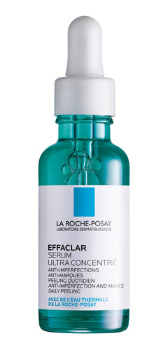 Sérum Ultra Concentrado La Roche-Posay Effaclar noche para piel acneica de 30mL/30g 30+ años