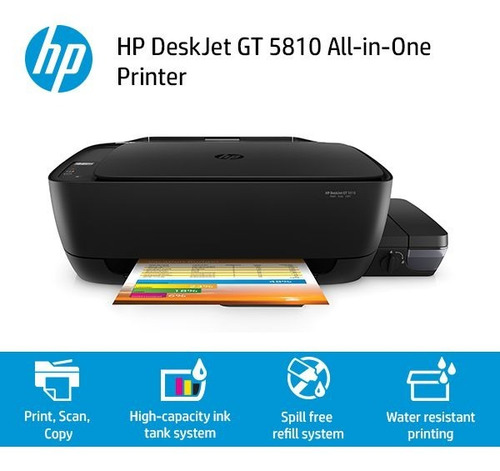 Impresora Hp Deskjet Gt 5810 Nueva Sistema De Tintas Origina