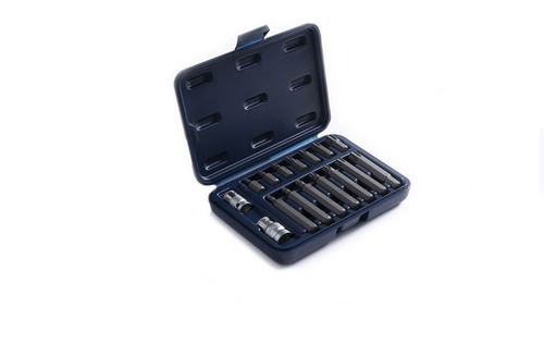 Juego Set De Puntas Torx 16 Piezas Bremen Encastre 1/2'' 3/8