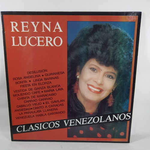 Lp Vinyl  Reyna Lucero Clasicos Venezolanos Excelente