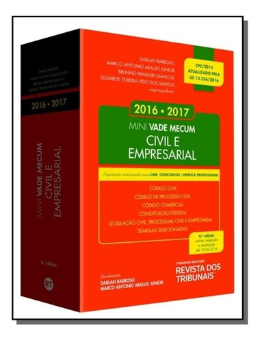 Mini Vade Mecum Civil E Empresarial 2016-2017