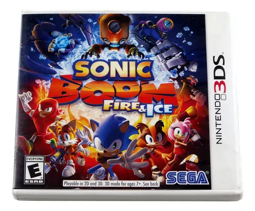 Jogo Sonic Boom: Fire & Ice Sega Nintendo 3DS em Promoção é no Bondfaro