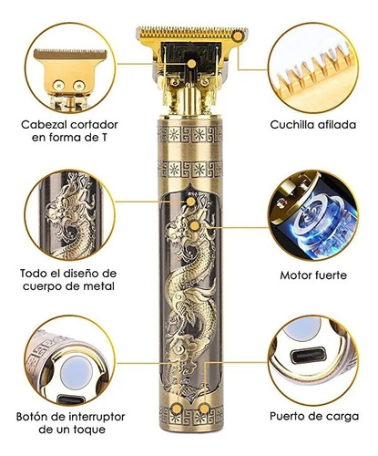 Máquina Para Cortar Cabello Cortadora De Cabello Trimmer Pro
