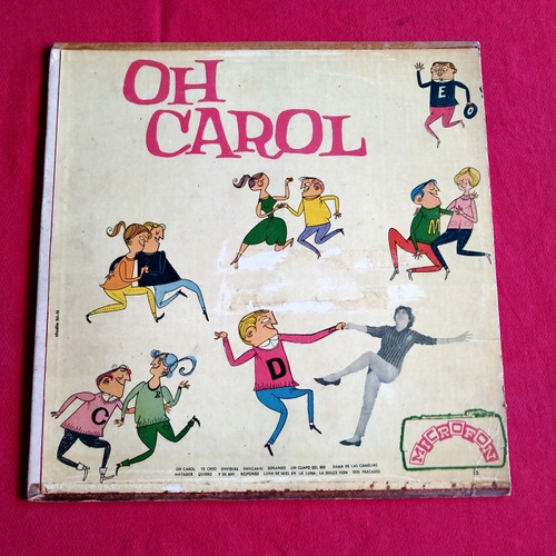 Oh Carol Microfon Records Ar Promo Cx 20 Radio Monte Carlo