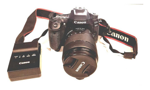 Canon Eos 80d Camara Digital Con Lente  18-55mm 