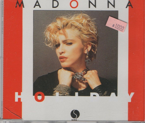 Madonna Holiday Single Cd 2 Tracks Germany 1984