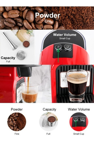 Imagen 10 de 10 de Cápsula Reutilizable Acero Para Nespresso Tapa Rosca Nuevo M
