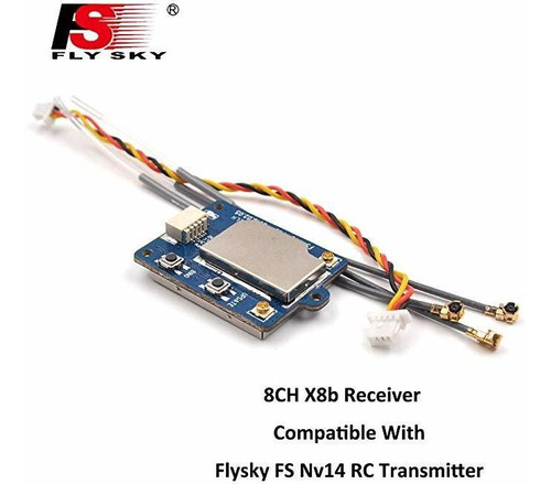 Flysky Fs-x8b Receptor, 8ch 2.4g I-bus / Ppm Receptor Para F