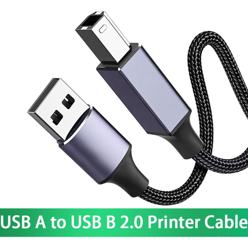 Impresora De Cable De Alta Velocidad Usb A A Usb B 2.0