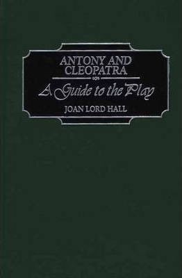 Libro Antony And Cleopatra - Joan Lord Hall