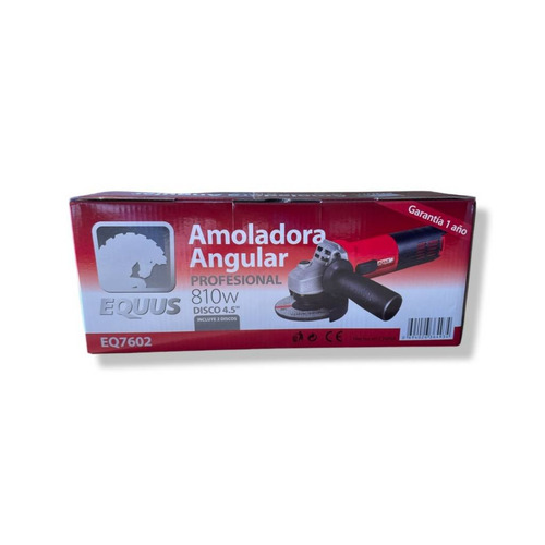 Imagen 6 de 6 de Equus amoladora angular profesional 810W 220V