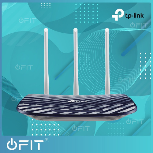 Imagen 6 de 10 de Router TP-Link Archer C20 azul y blanco 100V/240V