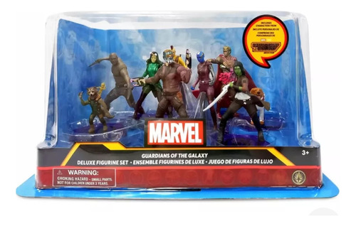 Guardianes De La Galaxia Vol. 3 Play Set Deluxe 9pzas Marvel