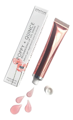 Seraphine Botanicals- Poppy + Quince Regenerating Lip Gel Se