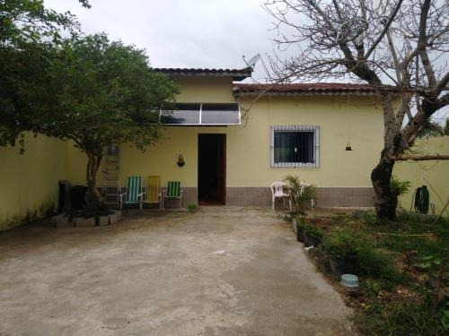Imagem 2 de 14 de Casa Lado Praia Quintal Amplo Em Itanhaém | Aceita Financiar