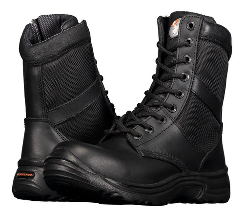 Imagen 1 de 5 de Calzado Bota Berrendo Mod. 334 Táctica Piel S/casco