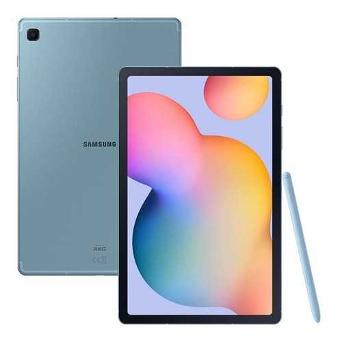 Tablet  Samsung Galaxy Tab S S6 Lite with Book Cover SM-P615 10.4" con red móvil 64GB azul y 4GB de memoria RAM