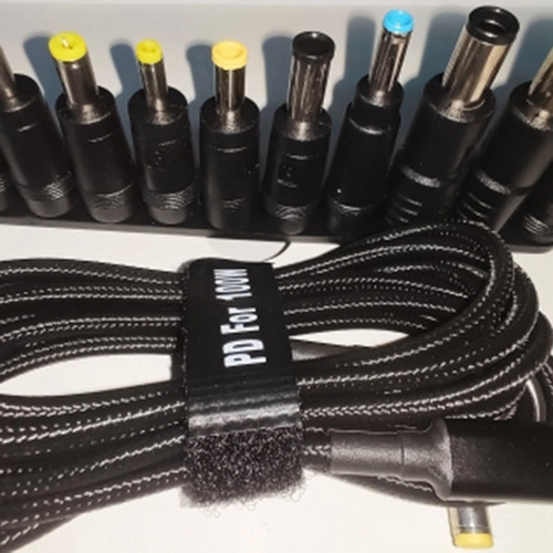 Conector Adaptador Para Portátil Tipo C A Puerto Redondo De
