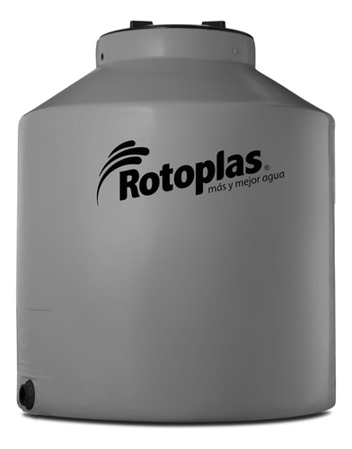 Tanque De Agua Rotoplas 850 Lts Gris - Tricapa