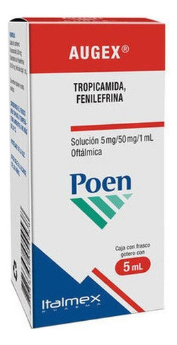 Augex Solución Oftálmica, 1 Frasco Gotero 3 Ml