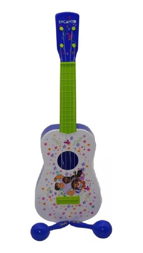 Imagen 4 de 5 de Set Musical De Encanto Guitarra + Maracas Para Niños