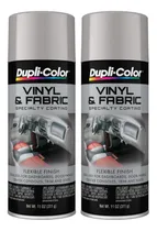 Comprar Paq 2 Pinturas Color Plata Para Vinilo Tela Interiores Auto