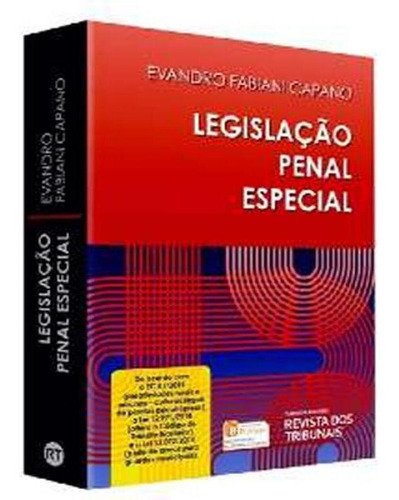 Legislação Penal Especial, De Capano, Evandro Fabiani. Editora Revista Dos Tribunais, Capa Mole Em Português