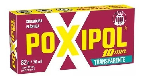 Poxipol Transparente - 82g / 70ml