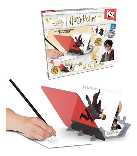 Arts Kit De Desenho Espelho Magico Harry Potter 1267 Elka