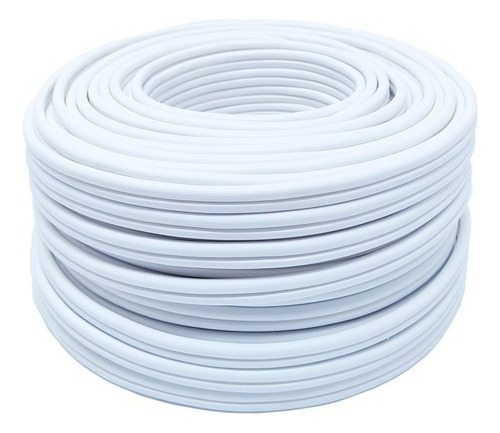 Cable Electrico Pot Duplex Calibre 16 Blanco 100m