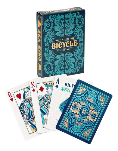 Baraja De Naipes De Coleccion Bicycle Sea King Cartas Poker