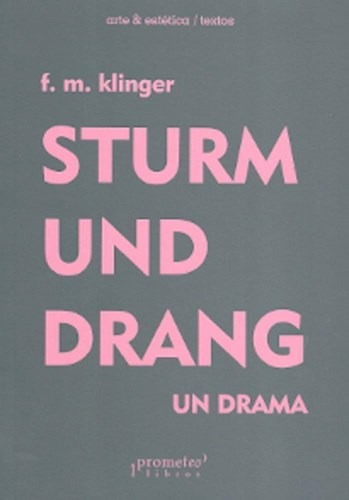 Libro Sturm Und Drang De F. M. Klinger