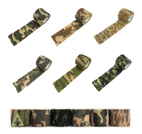 Cinta Camuflada Armas Militar Caza Policía Pesca Airsoft