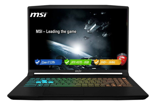 Portátil Gamer Msi Crosshair Core I7 13th Rtx 4070 1tb 16gb