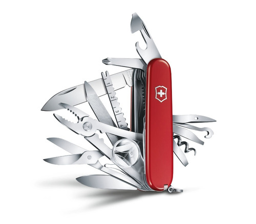 Cortaplumas Victorinox Swiss Champ Roja 33 Usos 1.6795