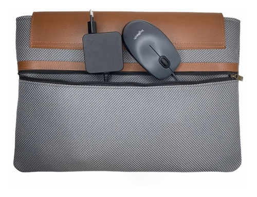 Imagem 9 de 10 de Bolsa Mala Pasta Capa Notebook Executiva E Mousepad Couro Sm