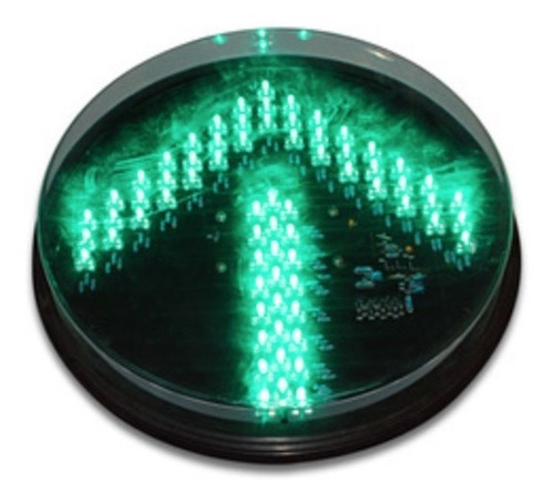 Imagen 1 de 2 de Módulo Led Para Semaforo Tipo Flecha Color Verde 30cm